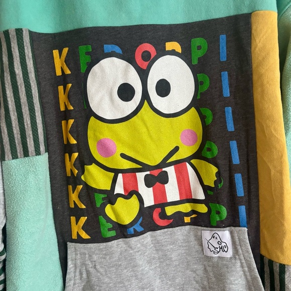 Sanrio Hello Kitty Kerropi Custom Rework Patchwork - Picture 2 of 10